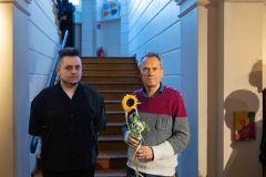 24.04.2025 Szczecin. Dom Kultury 13 Muz. Galeria Enter - Kamil Winnicki - Reliefy - projekt multidyscyplinarny. Fot. Robert Stachnik.