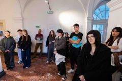 24.04.2025 Szczecin. Dom Kultury 13 Muz. Galeria Enter - Kamil Winnicki - Reliefy - projekt multidyscyplinarny. Fot. Robert Stachnik.