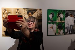 24.04.2025 Szczecin. Dom Kultury 13 Muz. Galeria Enter - Kamil Winnicki - Reliefy - projekt multidyscyplinarny. Fot. Robert Stachnik.