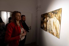 24.04.2025 Szczecin. Dom Kultury 13 Muz. Galeria Enter - Kamil Winnicki - Reliefy - projekt multidyscyplinarny. Fot. Robert Stachnik.