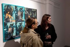 24.04.2025 Szczecin. Dom Kultury 13 Muz. Galeria Enter - Kamil Winnicki - Reliefy - projekt multidyscyplinarny. Fot. Robert Stachnik.