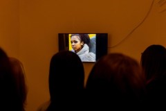 24.04.2025 Szczecin. Dom Kultury 13 Muz. Galeria Enter - Kamil Winnicki - Reliefy - projekt multidyscyplinarny. Fot. Robert Stachnik.