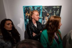 24.04.2025 Szczecin. Dom Kultury 13 Muz. Galeria Enter - Kamil Winnicki - Reliefy - projekt multidyscyplinarny. Fot. Robert Stachnik.