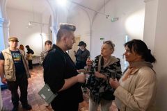 24.04.2025 Szczecin. Dom Kultury 13 Muz. Galeria Enter - Kamil Winnicki - Reliefy - projekt multidyscyplinarny. Fot. Robert Stachnik.