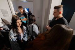 24.04.2025 Szczecin. Dom Kultury 13 Muz. Galeria Enter - Kamil Winnicki - Reliefy - projekt multidyscyplinarny. Fot. Robert Stachnik.