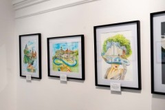 09.04.2026 Szczecin. Dom Kultury 13 Muz. Galeria Enter - Lena Żbikowska - Mój Szczecin. Fot. Robert Stachnik.