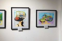 09.04.2026 Szczecin. Dom Kultury 13 Muz. Galeria Enter - Lena Żbikowska - Mój Szczecin. Fot. Robert Stachnik.