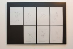 06.11.2025 Szczecin. Dom Kultury 13 Muz. Galeria Enter - Maciej Mielnicki - rysunek. Fot. Robert Stachnik.