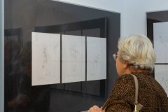 06.11.2025 Szczecin. Dom Kultury 13 Muz. Galeria Enter - Maciej Mielnicki - rysunek. Fot. Robert Stachnik.