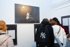 06.11.2025 Szczecin. Dom Kultury 13 Muz. Galeria Enter - Maciej Mielnicki - rysunek. Fot. Robert Stachnik.