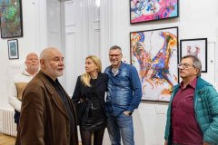 05.11.2025 Szczecin. Dom Kultury 13 Muz. Galeria Foyer - Andrzej Buko - Moja twórczość - ebru. Fot. Robert Stachnik