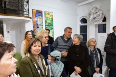 05.11.2025 Szczecin. Dom Kultury 13 Muz. Galeria Foyer - Andrzej Buko - Moja twórczość - ebru. Fot. Robert Stachnik