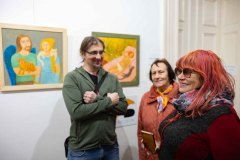 19.02.2025 Szczecin. DK 13 Muz. Galeria Foyer - Dorota Wysocka Rzeszutek - Nakarmić serce. Fot. Robert Stachnik.