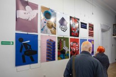 15.10.2025 Szczecin. Dom Kultury 13 Muz. Galeria Foyer - Drugi Przegląd Pracowni. Fot. Robert Stachnik.