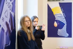 15.10.2025 Szczecin. Dom Kultury 13 Muz. Galeria Foyer - Drugi Przegląd Pracowni. Fot. Robert Stachnik.