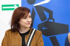 15.10.2025 Szczecin. Dom Kultury 13 Muz. Galeria Foyer - Drugi Przegląd Pracowni. Fot. Robert Stachnik.