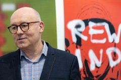 15.10.2025 Szczecin. Dom Kultury 13 Muz. Galeria Foyer - Drugi Przegląd Pracowni. Fot. Robert Stachnik.