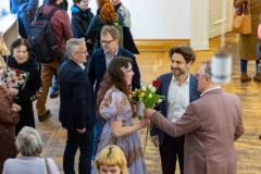 13.03.2024 Szczecin. Dom Kultury 13 Muz. Galeria Foyer - Flora Marteniak - W Pogoni za Światłem - malarstwo. Fot. Robert Stachnik