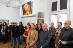 13.03.2024 Szczecin. Dom Kultury 13 Muz. Galeria Foyer - Flora Marteniak - W Pogoni za Światłem - malarstwo. Fot. Robert Stachnik