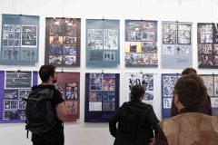 21.05.2025 Szczecin. Dom Kultury 13 Muz. Galeria Foyer - Formy Narracji - wystawa studentów i absolwentów Akademii Sztuki w Szczecinie. Fot. Robert Stachnik.