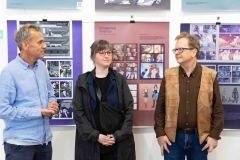 21.05.2025 Szczecin. Dom Kultury 13 Muz. Galeria Foyer - Formy Narracji - wystawa studentów i absolwentów Akademii Sztuki w Szczecinie. Fot. Robert Stachnik.