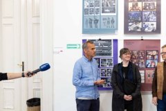 21.05.2025 Szczecin. Dom Kultury 13 Muz. Galeria Foyer - Formy Narracji - wystawa studentów i absolwentów Akademii Sztuki w Szczecinie. Fot. Robert Stachnik.