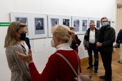 24.10.2021. Szczecin. 13 Muz. Galeria Foyer - Grossmystiker trifft Kunstfotograf. Fot. Robert Stachnik.