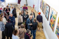17.09.2025 Szczecin. DK 13 Muz. Galeria Foyer - Grzegorz Pietkiewicz - malarstwo. Fot. Robert Stachnik.