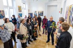 17.09.2025 Szczecin. DK 13 Muz. Galeria Foyer - Grzegorz Pietkiewicz - malarstwo. Fot. Robert Stachnik.