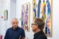 17.09.2025 Szczecin. DK 13 Muz. Galeria Foyer - Grzegorz Pietkiewicz - malarstwo. Fot. Robert Stachnik.