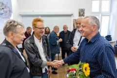 17.09.2025 Szczecin. DK 13 Muz. Galeria Foyer - Grzegorz Pietkiewicz - malarstwo. Fot. Robert Stachnik.