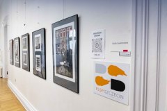 15.04.2026 Szczecin. Dom Kultury 13 Muz. Galeria Foyer - Izabela Herbich - Miejska utopia - grafika. Fot. Robert Stachnik.