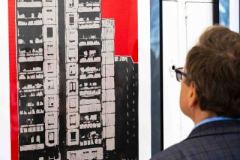 15.04.2026 Szczecin. Dom Kultury 13 Muz. Galeria Foyer - Izabela Herbich - Miejska utopia - grafika. Fot. Robert Stachnik.