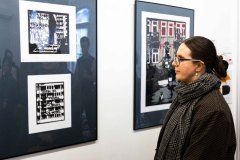 15.04.2026 Szczecin. Dom Kultury 13 Muz. Galeria Foyer - Izabela Herbich - Miejska utopia - grafika. Fot. Robert Stachnik.