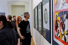 Galeria Foyer - Linoryt - wystawa uczniów Państwowego Liceum Sztuk Plastycznych w Szczecinie