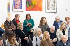 10.12.2025 Szczecin. Dom Kultury 13 Muz. Galeria Foyer - NIE - ŹLE. Pomiędzy dwoma światami: sacrum i profanum w malarstwie. Fot. Robert Stachnik.
