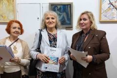 10.12.2025 Szczecin. Dom Kultury 13 Muz. Galeria Foyer - NIE - ŹLE. Pomiędzy dwoma światami: sacrum i profanum w malarstwie. Fot. Robert Stachnik.