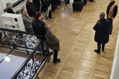 11.03.2026 Szczecin. Dom Kultury 13 Muz. Galeria Foyer - Plakaty plus animacje / offline plus online - wystawa zbiorowa studentów i absolwentów Akademii Sztuki w Szczecinie. Fot. Waldemar Kulpa.