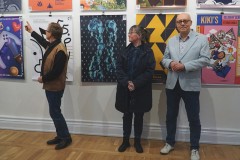 11.03.2026 Szczecin. Dom Kultury 13 Muz. Galeria Foyer - Plakaty plus animacje / offline plus online - wystawa zbiorowa studentów i absolwentów Akademii Sztuki w Szczecinie. Fot. Alexandr Azarkevitch