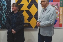 11.03.2026 Szczecin. Dom Kultury 13 Muz. Galeria Foyer - Plakaty plus animacje / offline plus online - wystawa zbiorowa studentów i absolwentów Akademii Sztuki w Szczecinie. Fot. Alexandr Azarkevitch