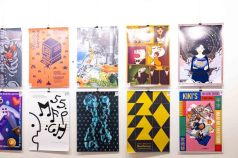 Galeria Foyer - Plakaty plus animacje _ offline plus online - wystawa zbiorowa studentów i absolwentów Akademii Sztuki