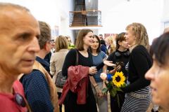 11.06.2025 Szczecin. Dom Kultury 13 Muz. Galeria Foyer - Sztuka Niedoskonałości - A. Chmiel, M. Grzywa, A. Falkiewicz - malarstwo. Fot. Robert Stachnik.