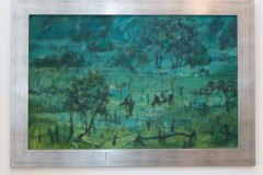 17.06.2026 Szczecin. Dom Kultury 13 Muz. Galeria Foyer - Wystawa absolwentów Państwowego Liceum Sztuk Plastycznych w Szczecinie z roku 1981 - 50 x 45. Fot. DK 13 Muz.