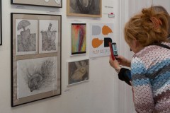 17.06.2026 Szczecin. Dom Kultury 13 Muz. Galeria Foyer - Wystawa absolwentów Państwowego Liceum Sztuk Plastycznych w Szczecinie z roku 1981 - 50 x 45. Fot. DK 13 Muz.