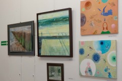 17.06.2026 Szczecin. Dom Kultury 13 Muz. Galeria Foyer - Wystawa absolwentów Państwowego Liceum Sztuk Plastycznych w Szczecinie z roku 1981 - 50 x 45. Fot. DK 13 Muz.