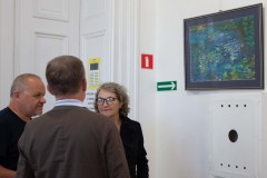 17.06.2026 Szczecin. Dom Kultury 13 Muz. Galeria Foyer - Wystawa absolwentów Państwowego Liceum Sztuk Plastycznych w Szczecinie z roku 1981 - 50 x 45. Fot. DK 13 Muz.