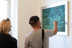 17.06.2026 Szczecin. Dom Kultury 13 Muz. Galeria Foyer - Wystawa absolwentów Państwowego Liceum Sztuk Plastycznych w Szczecinie z roku 1981 - 50 x 45. Fot. DK 13 Muz.