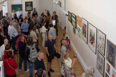 17.06.2026 Szczecin. Dom Kultury 13 Muz. Galeria Foyer - Wystawa absolwentów Państwowego Liceum Sztuk Plastycznych w Szczecinie z roku 1981 - 50 x 45. Fot. DK 13 Muz.