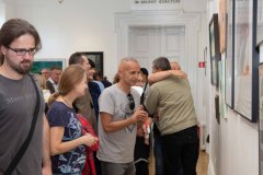 17.06.2026 Szczecin. Dom Kultury 13 Muz. Galeria Foyer - Wystawa absolwentów Państwowego Liceum Sztuk Plastycznych w Szczecinie z roku 1981 - 50 x 45. Fot. DK 13 Muz.