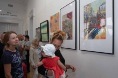 17.06.2026 Szczecin. Dom Kultury 13 Muz. Galeria Foyer - Wystawa absolwentów Państwowego Liceum Sztuk Plastycznych w Szczecinie z roku 1981 - 50 x 45. Fot. DK 13 Muz.